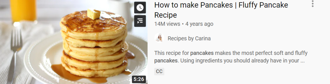 how to make pancakes video title youtube 