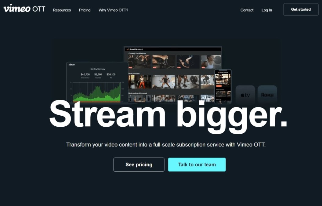 ott platform vimeo ott