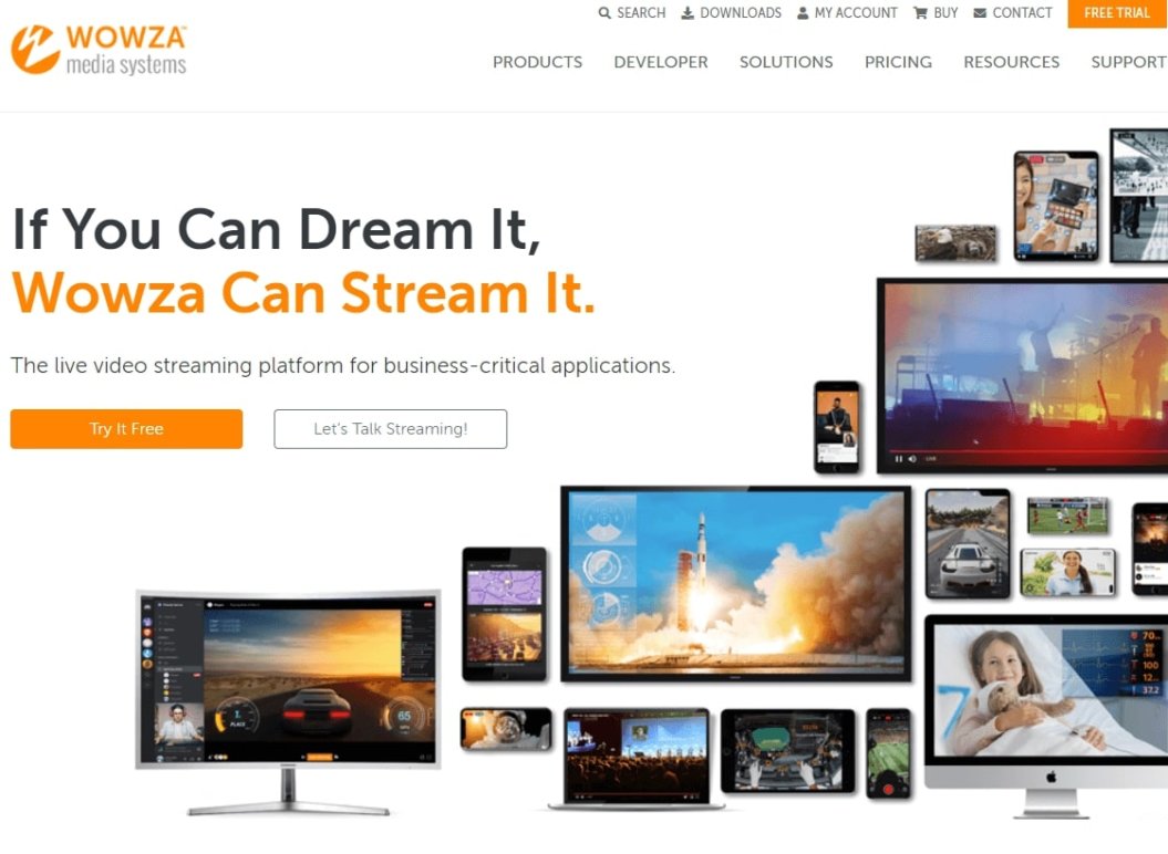 ott platform wowza