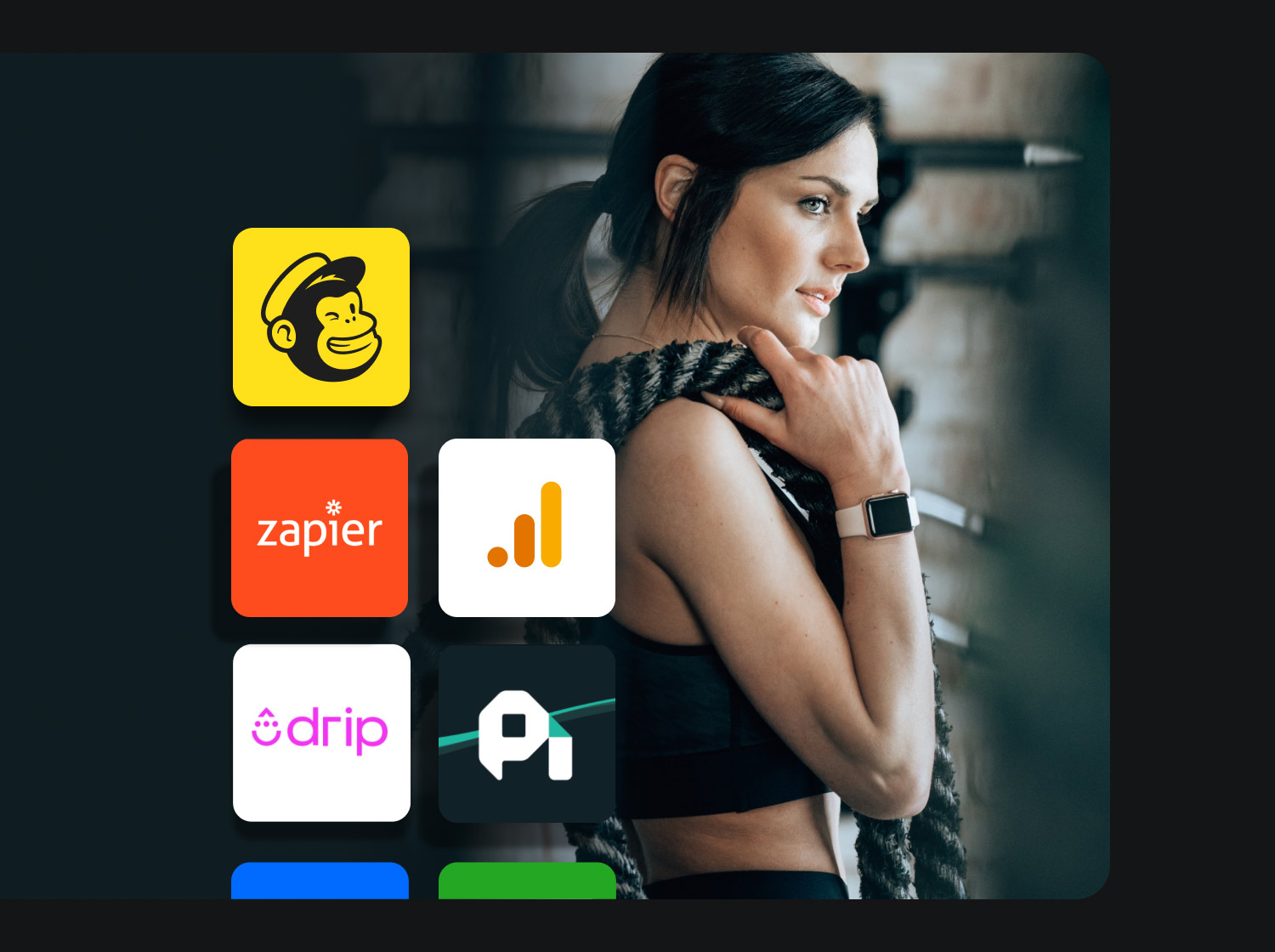 built-in marketing integrations