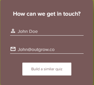 lead generation form