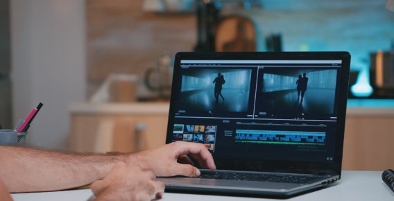 Compressing a video to reduce the video file size
