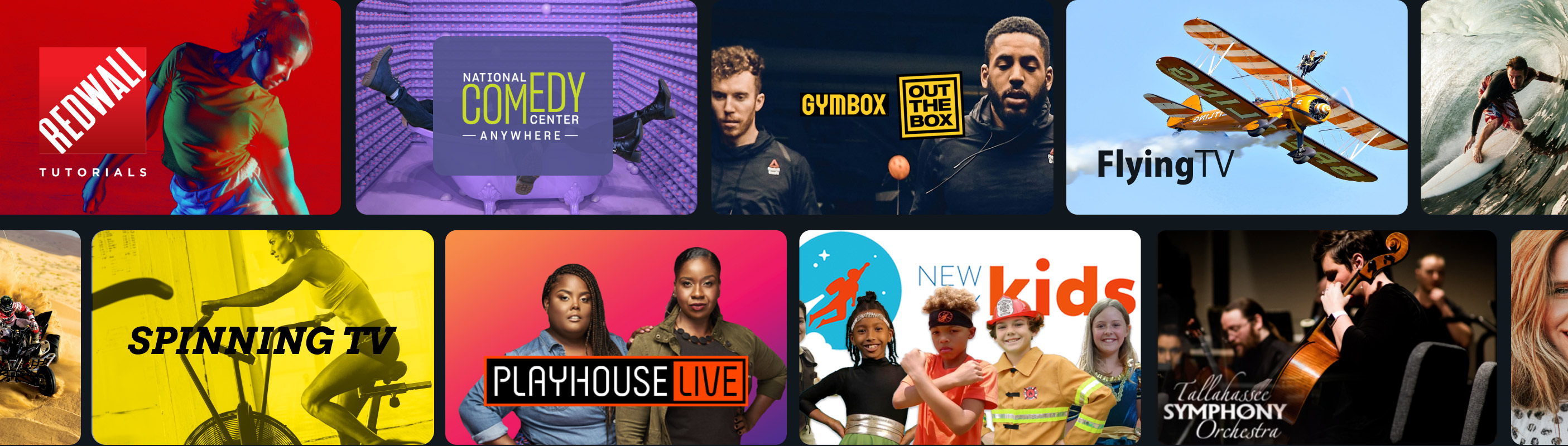Brands using Uscreen as their live streaming platform