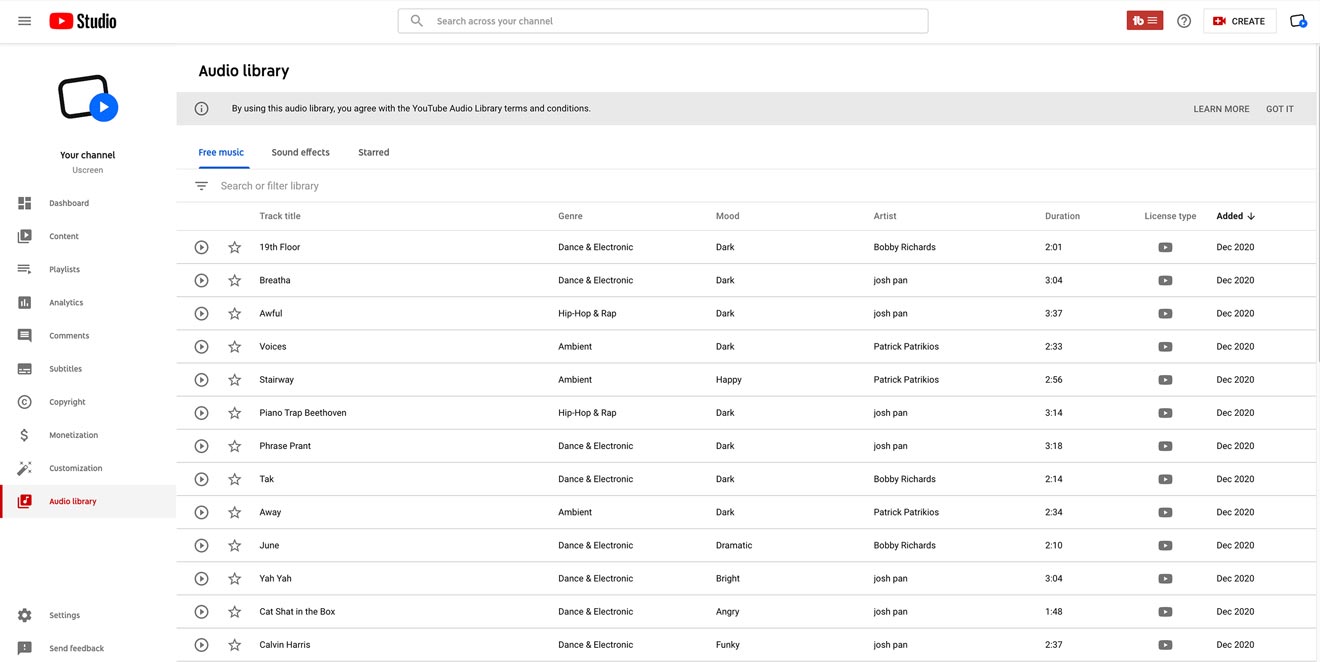 Top 5 Copyright Free Sound Effects from  Studio Audio Library 