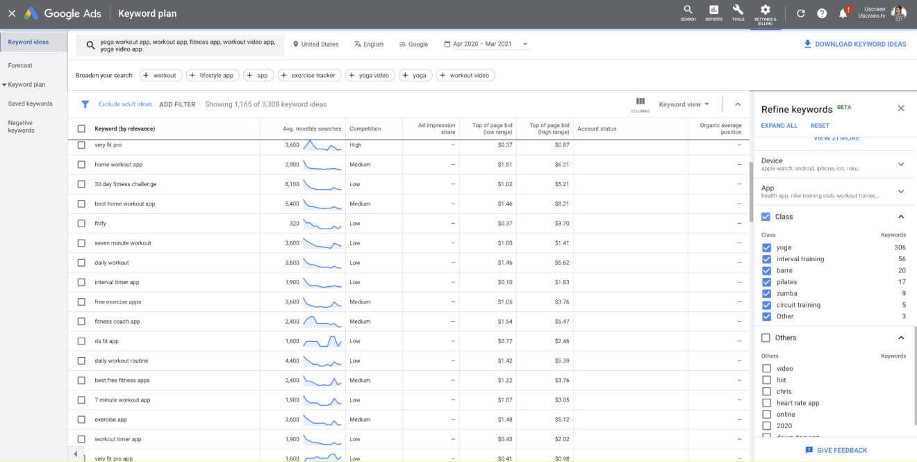 google ads keyword optimization