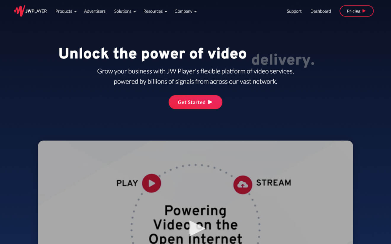 jw player video streaming platform