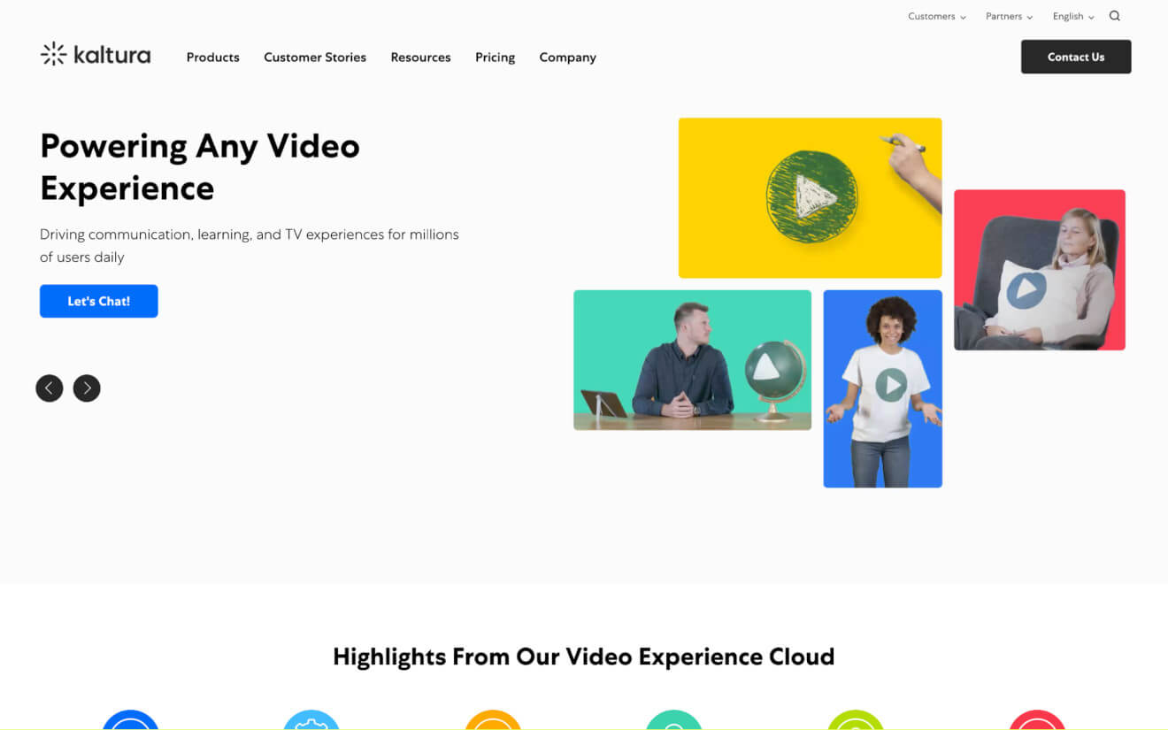 kaltura video hosting service