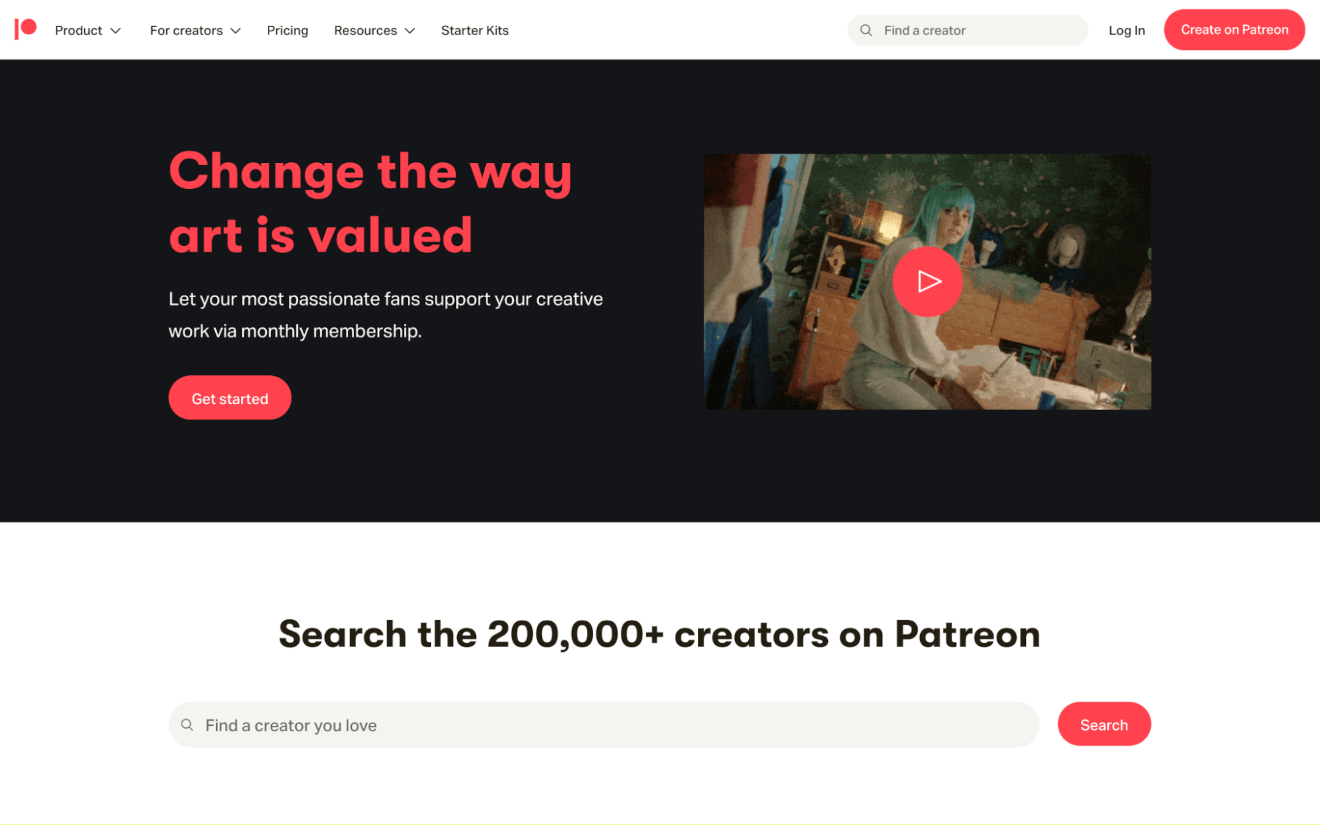 patreon monetization platform