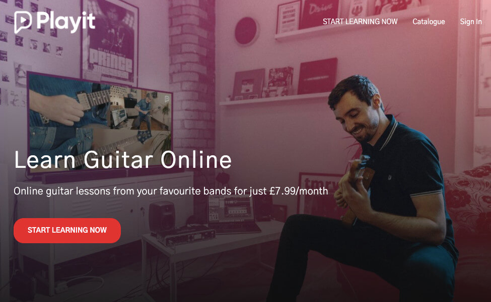 playit online video guitar classes