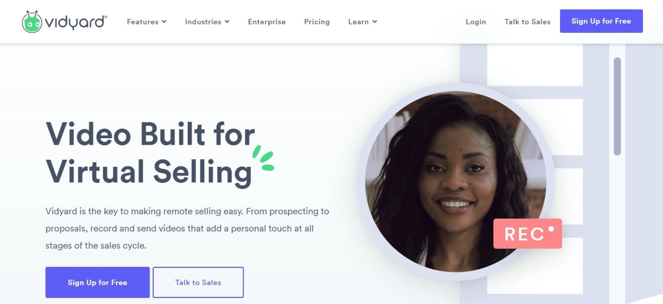 vidyard marketing video hosting solution