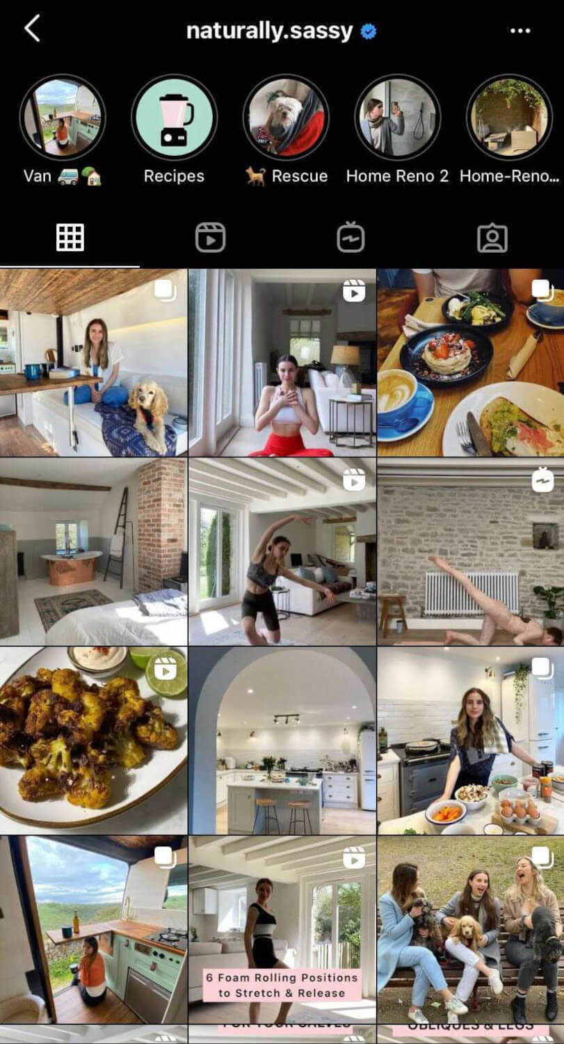naturally sassy instagram posts