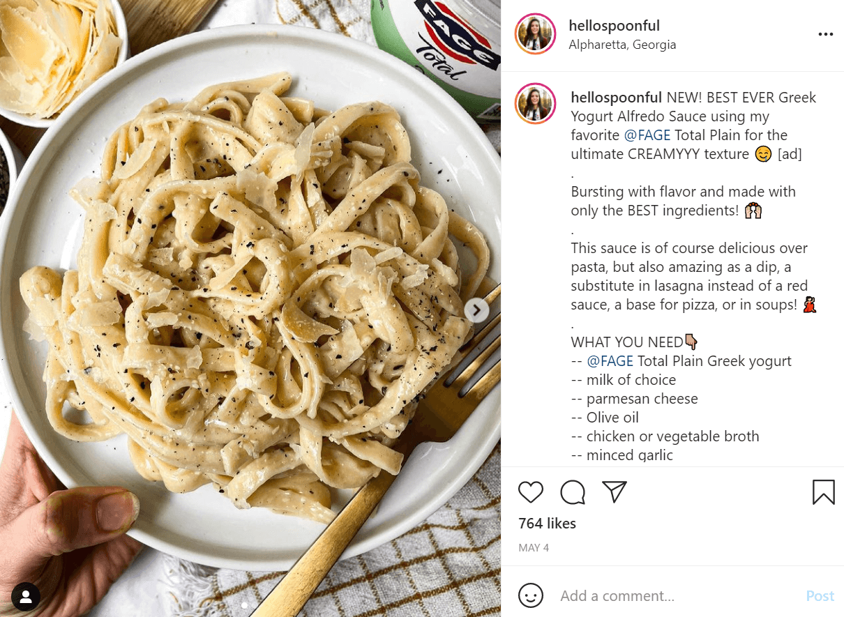 sponsored content instagram