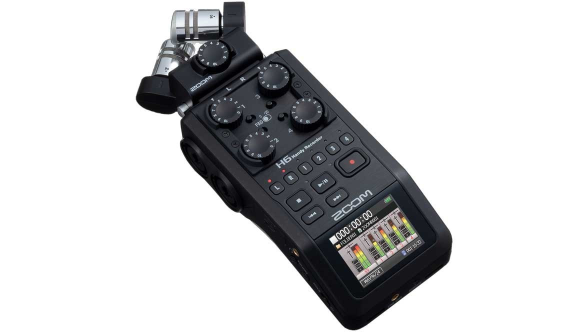 zoom h6 all black recorder