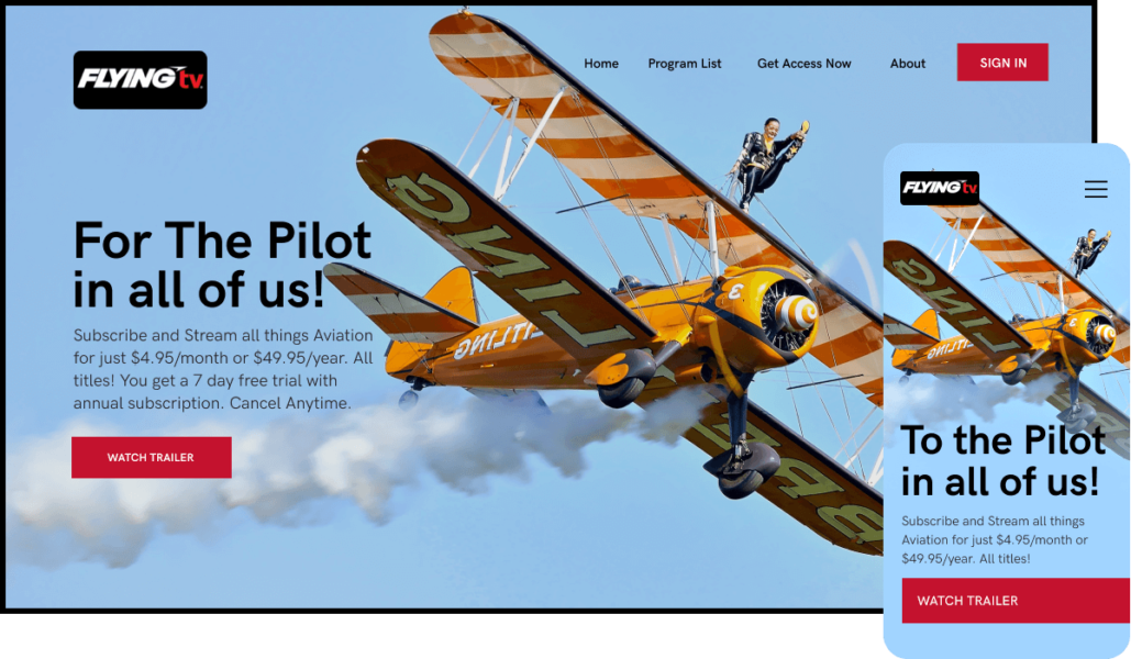 Flying TV VOD