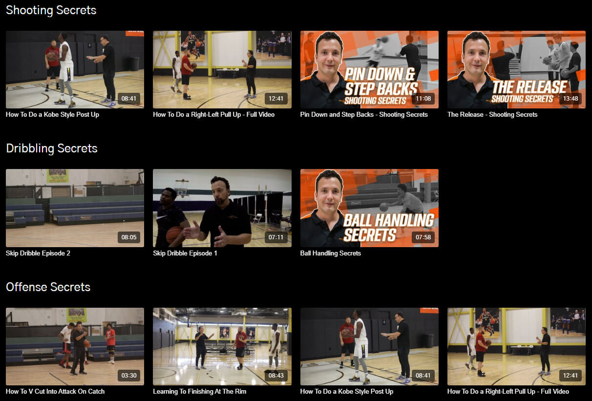 bballbreakdown skill based categories