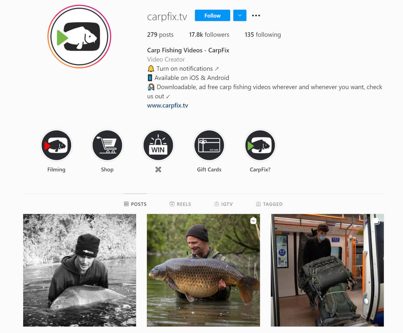carpfix tv instagram
