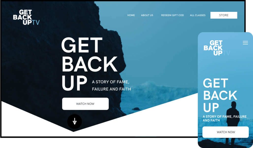 Get Back Up TV Streaming Service