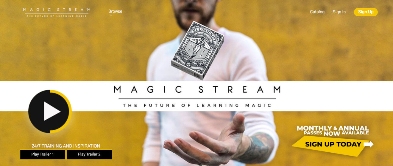 magic stream svod