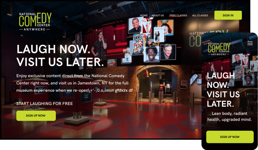 National Comedy Center VOD Site