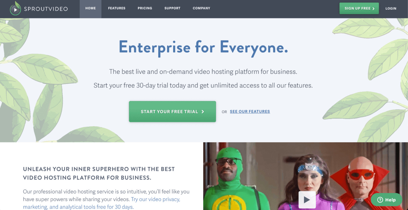 sproutvideo business video host