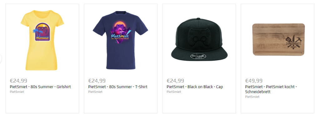 twitch streamer merchandise