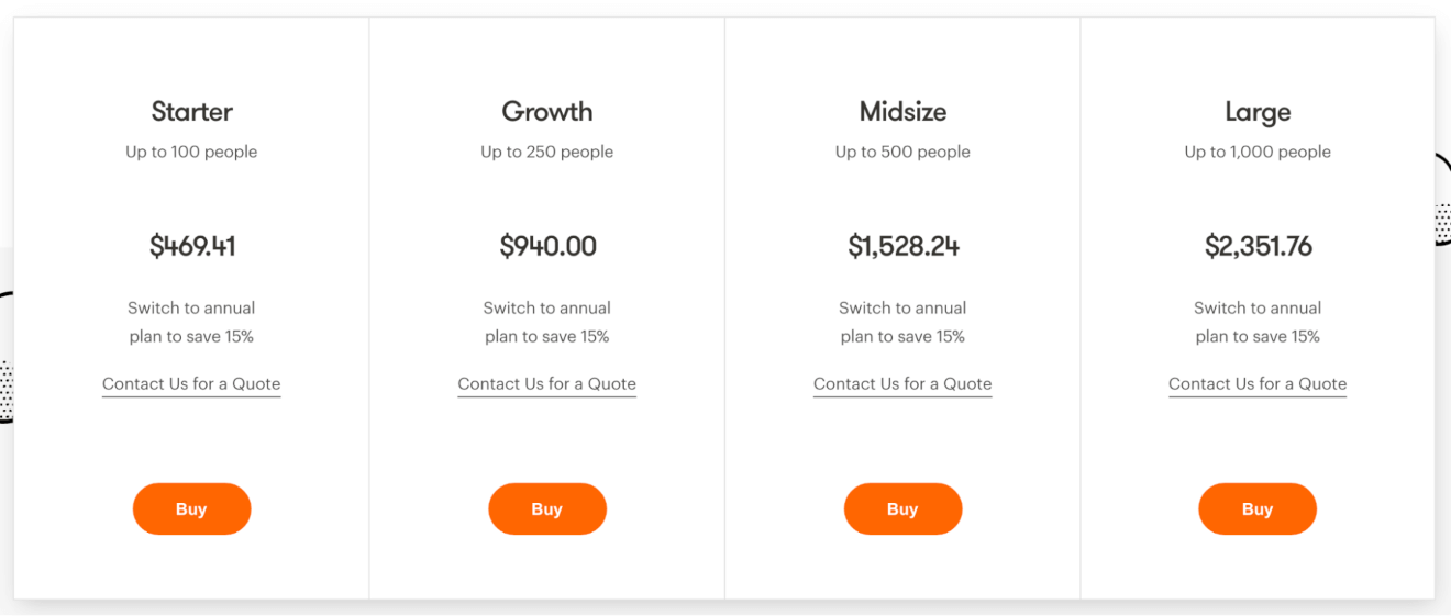 articulate pricing policy