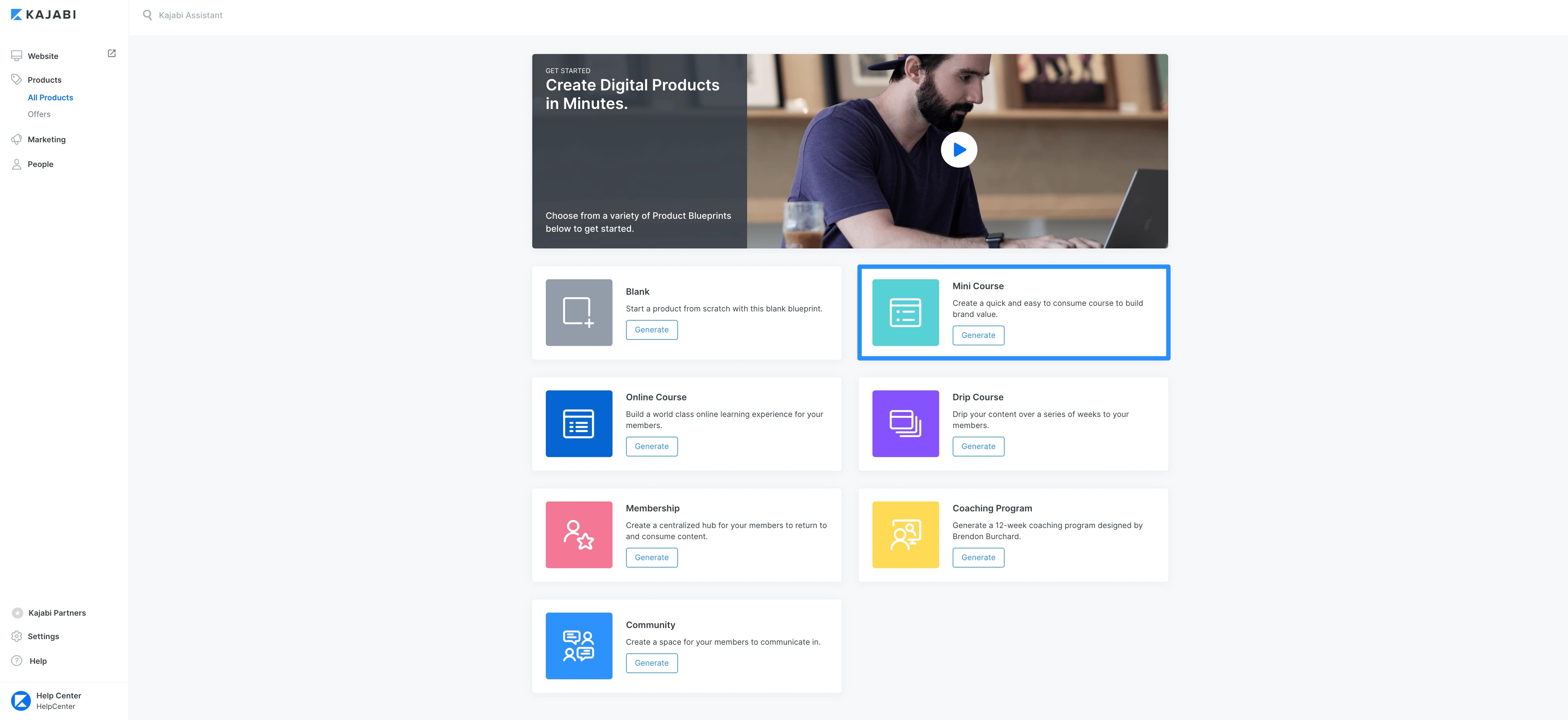 kajabi blueprint templates