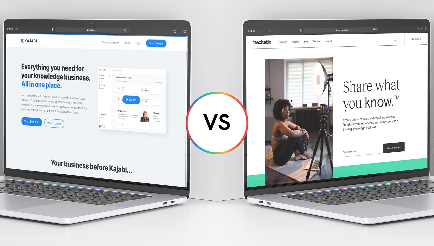Kajabi vs Teachable: Which is the Better Course Platform?
