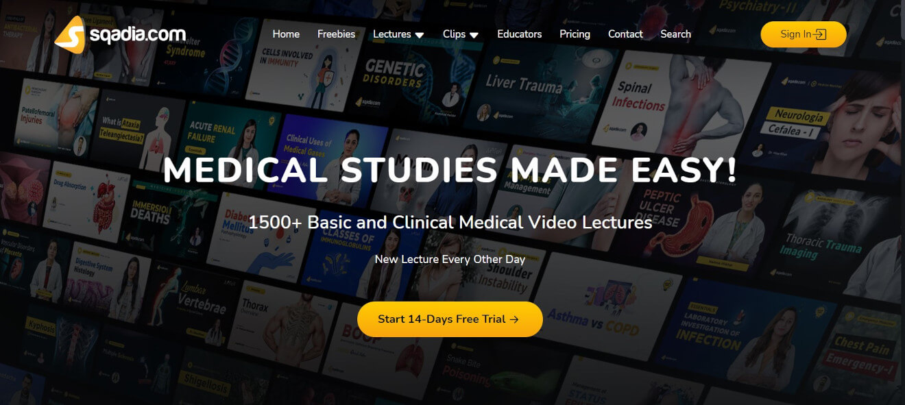 Sqadia Medical Studies