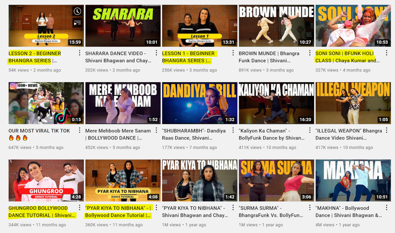 bfunk short dance videos