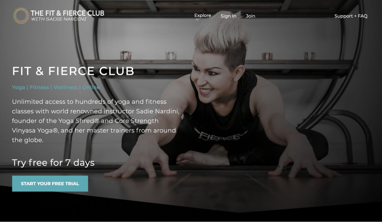 Fit and Fierce Club Yoga Studio