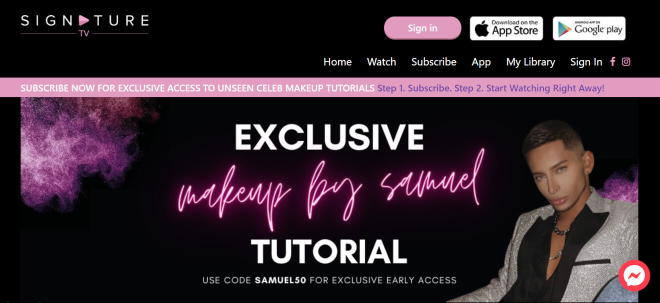 Signature TV Makeup eLearning