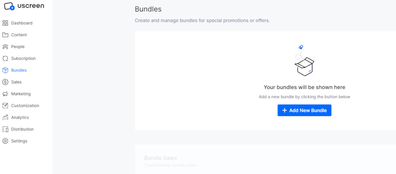Uscreen Dashboard Bundle