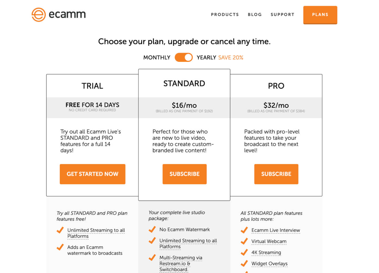 Ecamm Pricing