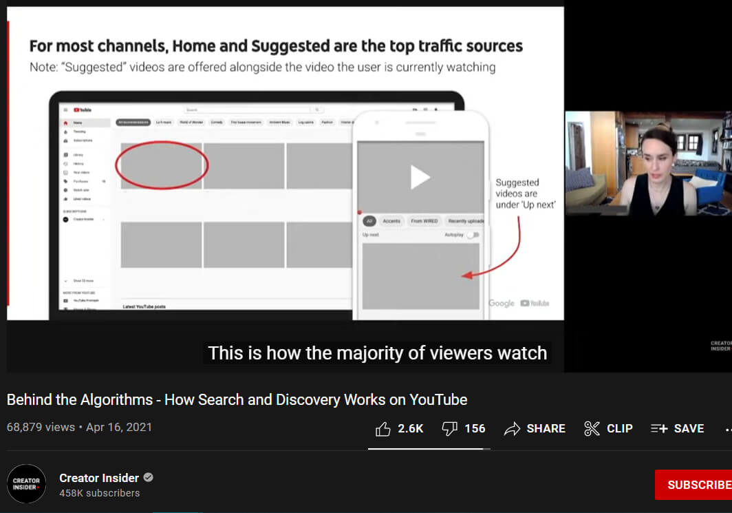 Video Suggestion Discovery