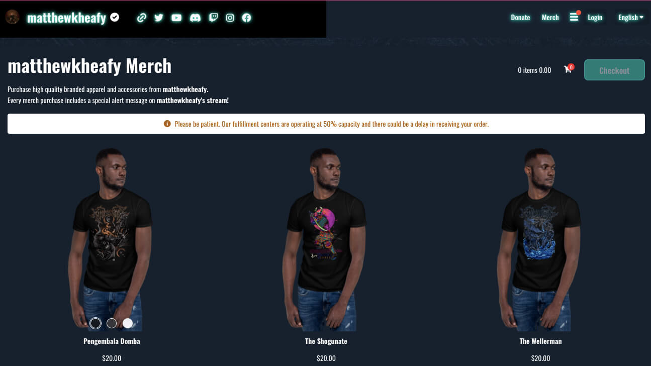 drop shipping merch