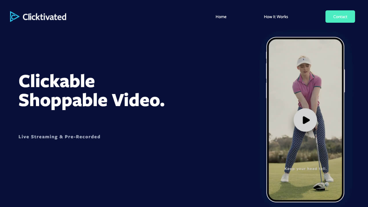 Clicktivated Shoppable Video