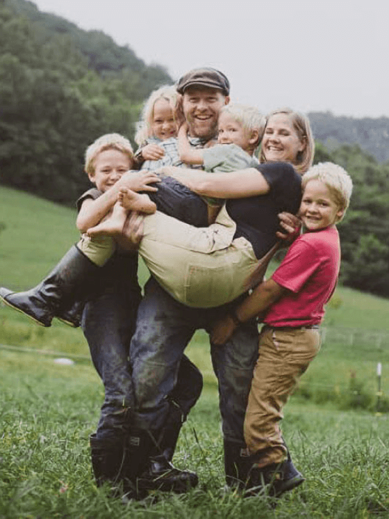 Photo of Justin Rhodes, a permaculturalist, film producer, author, and teacher.