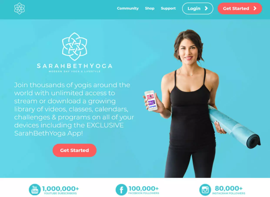 sarah beth yoga membership program