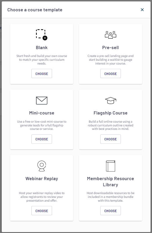 Thinkific Course Templates