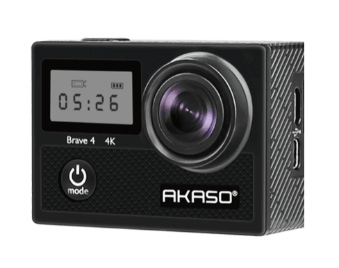 AKASO Brave, an excellent action camera for those on a budget.