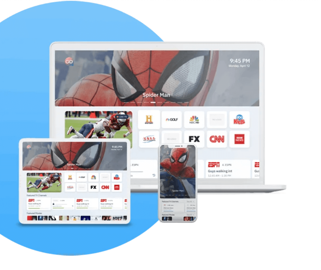 An image shows OTT solutions from Setplex.