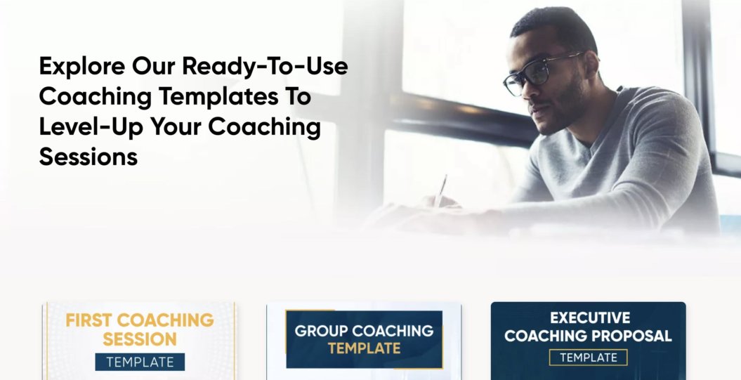 A screenshot of Evercoach's platform.