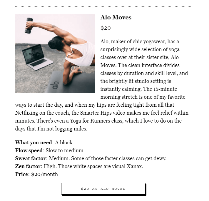 A screenshot shows the subscription fee and details for a yoga membership business.