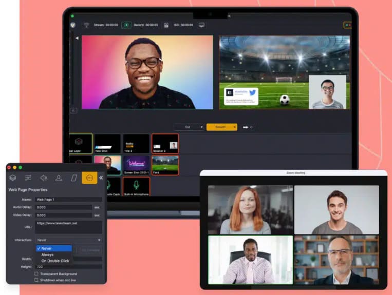 wirecast streaming software