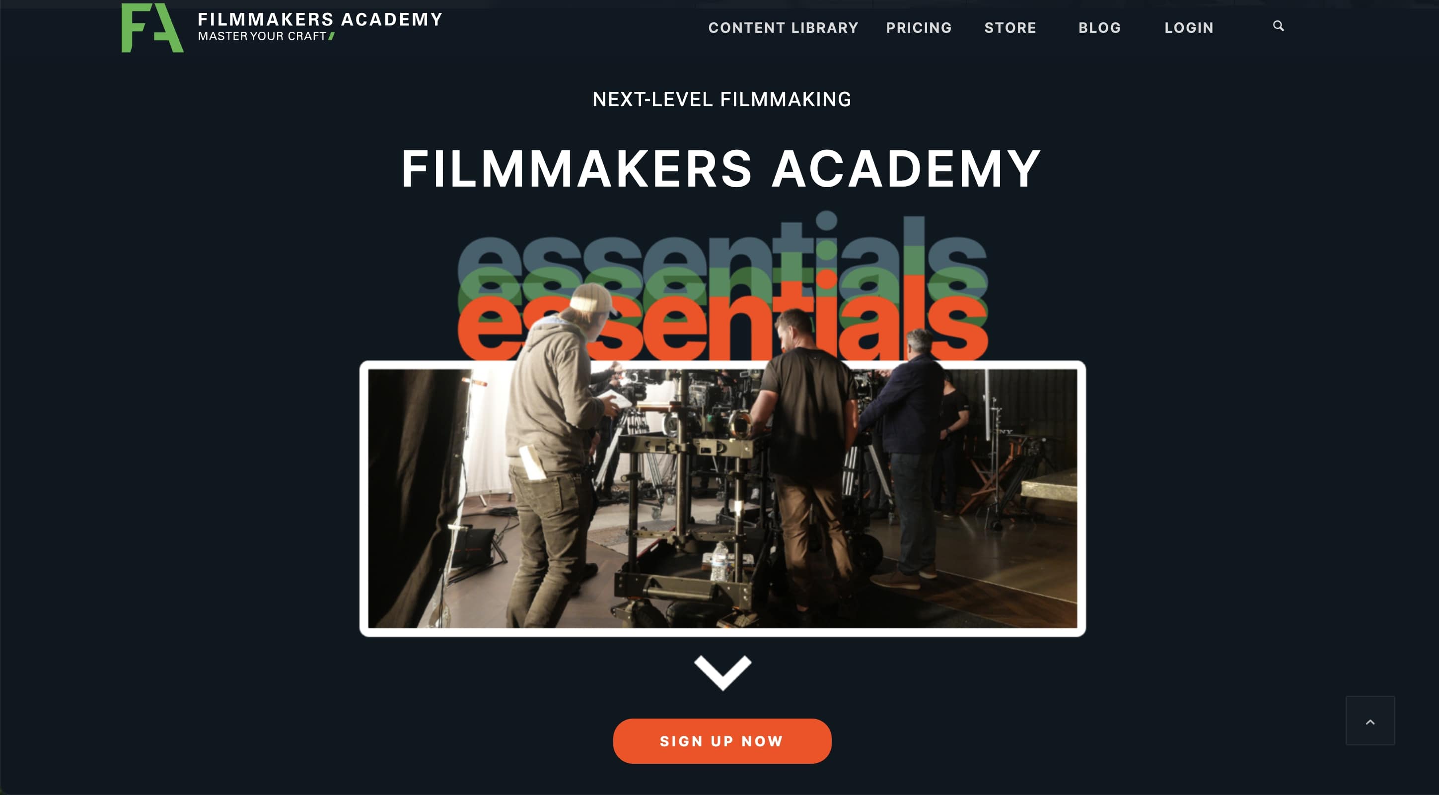 Filmmakers Academy Essentials