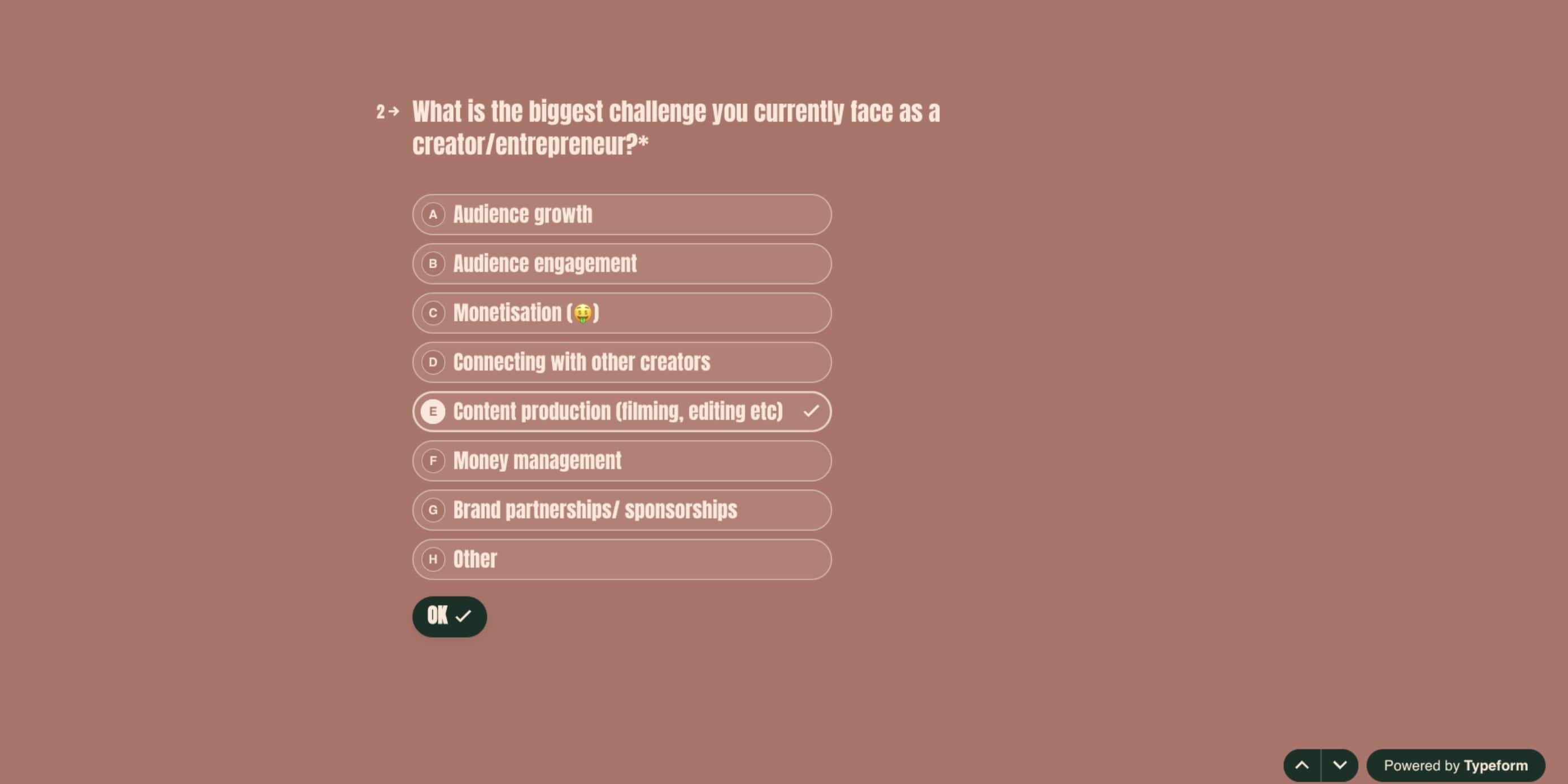 Survey Question 3
