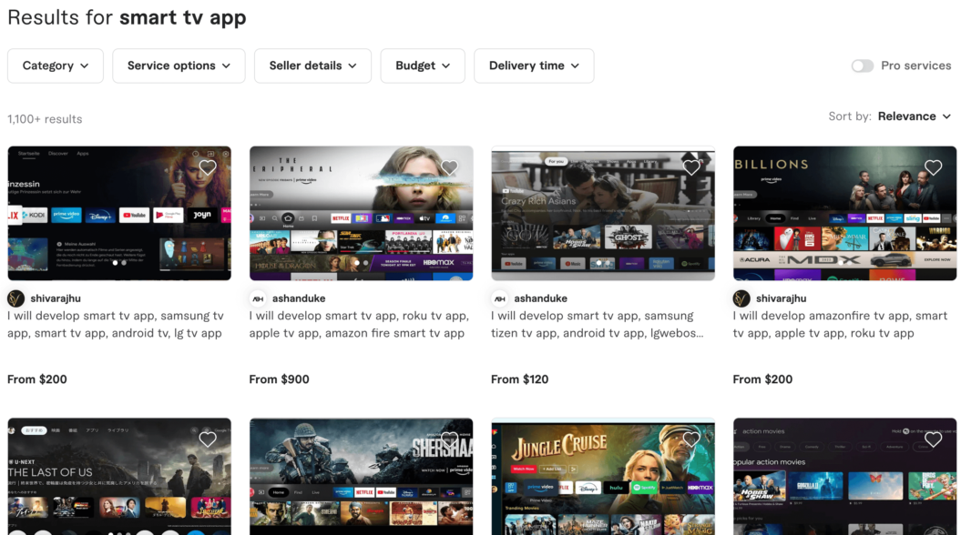 Fiverr Smart TV