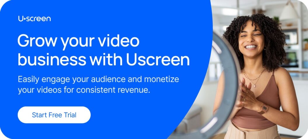 Grow your video business with Uscreen.
Easily engage your audience and monetize your videos for consistent revenue.