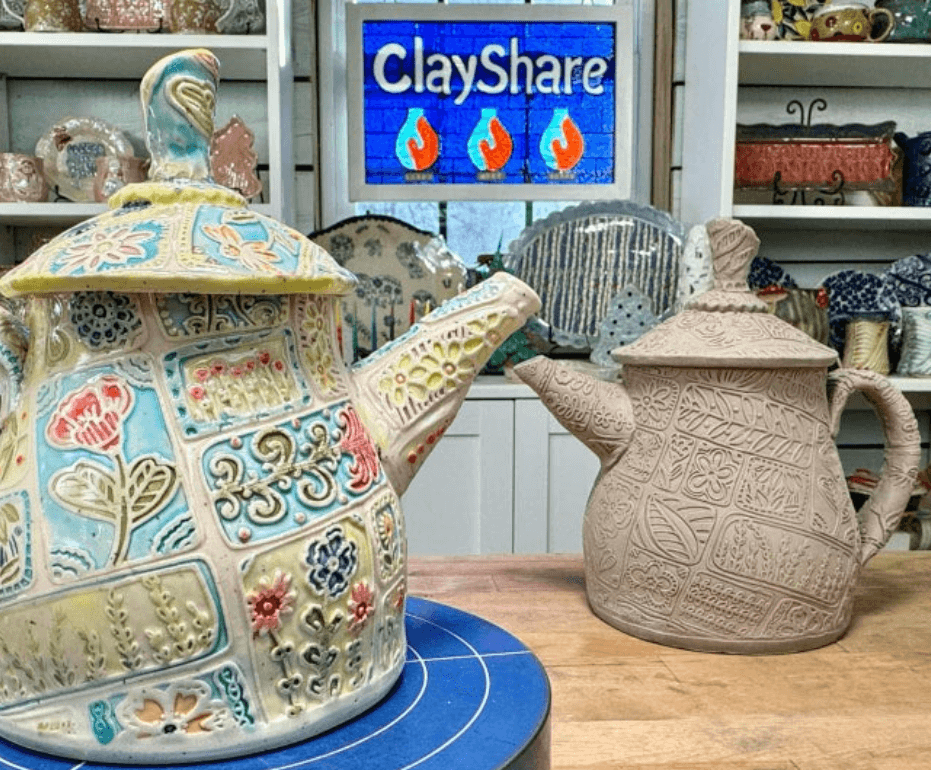 ClayShare pottery membership hosted on Uscreen